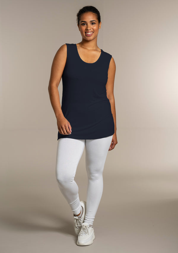 Singlet Amsterdam Kort Navy